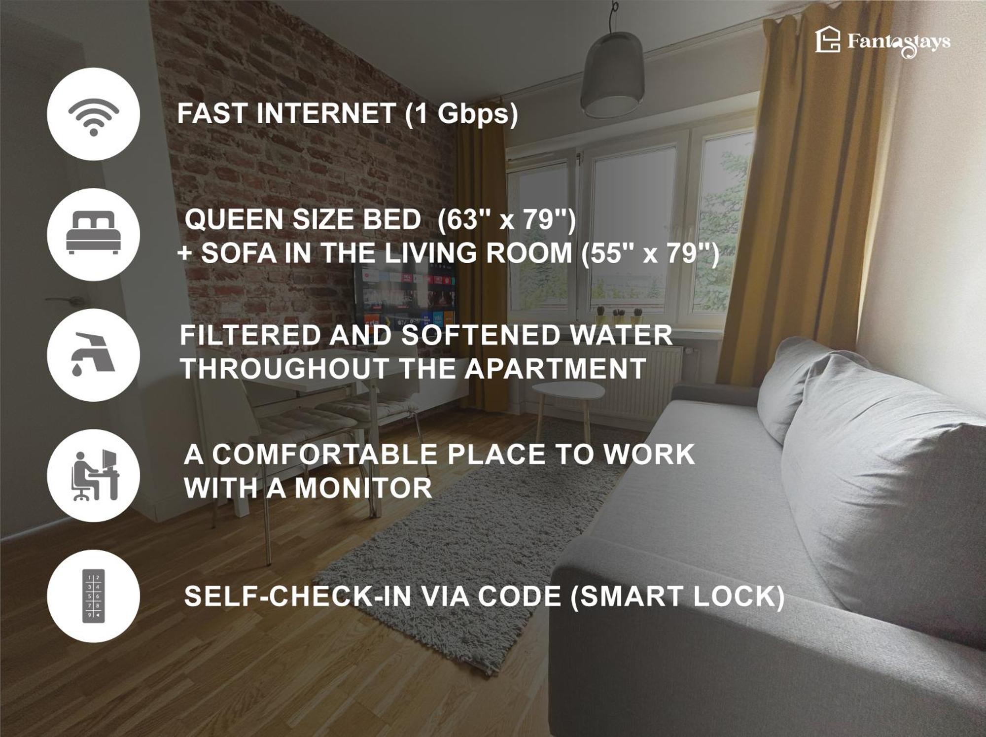 Apartment Fantastays - Sunny Cloud Breslau